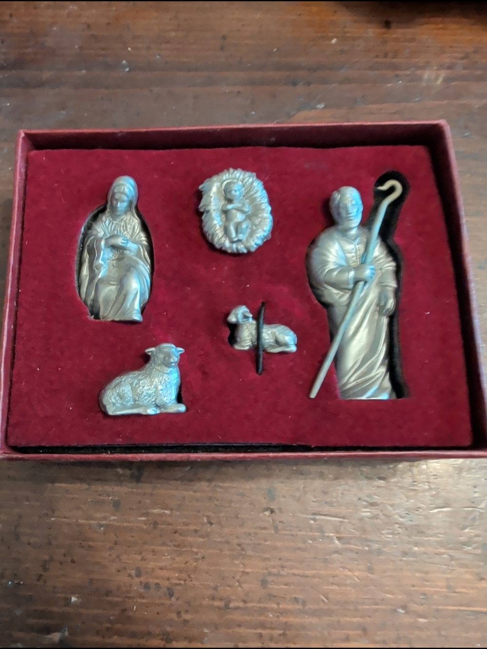 Danforth Pewter Port Nativity Set